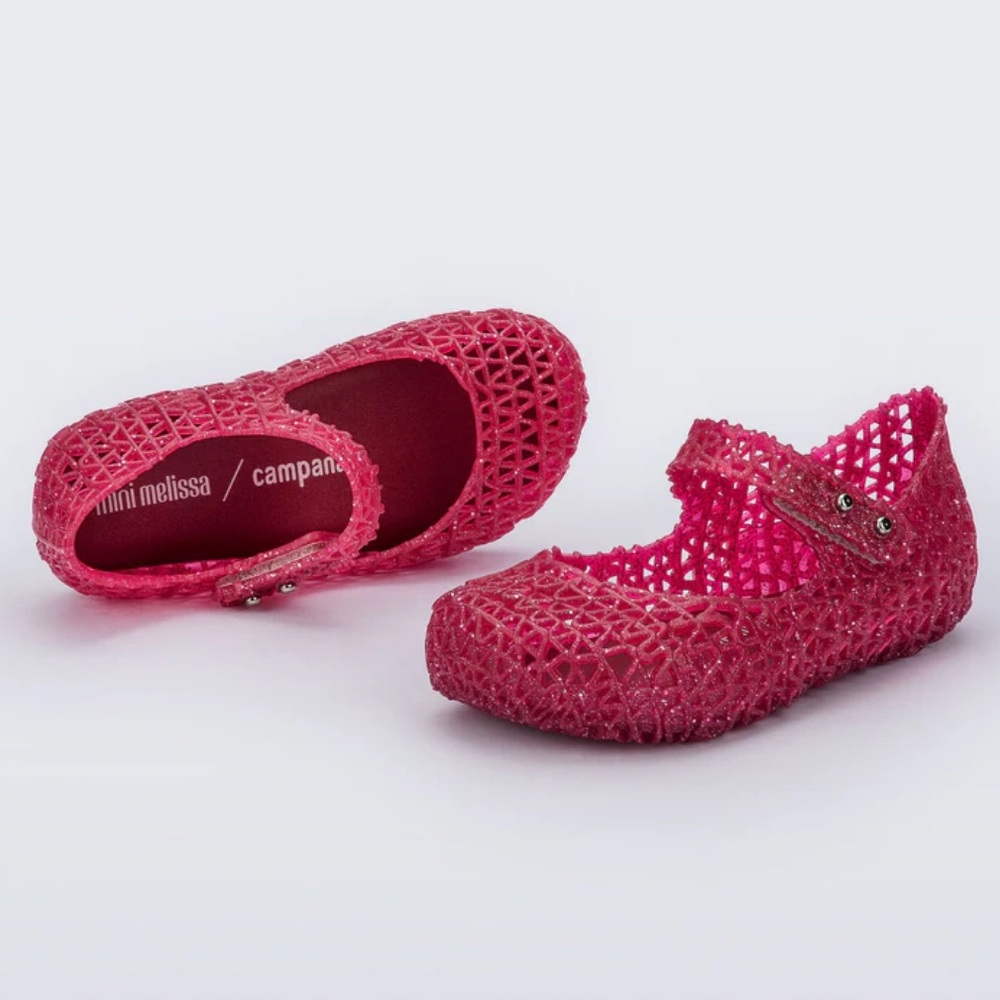 Mini Melissa Campana Red Size 6